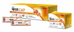 휴온스, 국내 최고 함량 비타민C, D 복합산제 ‘메리트 C&D’ 출시